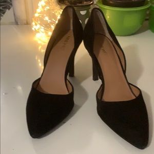 Nine West suede pointed heel